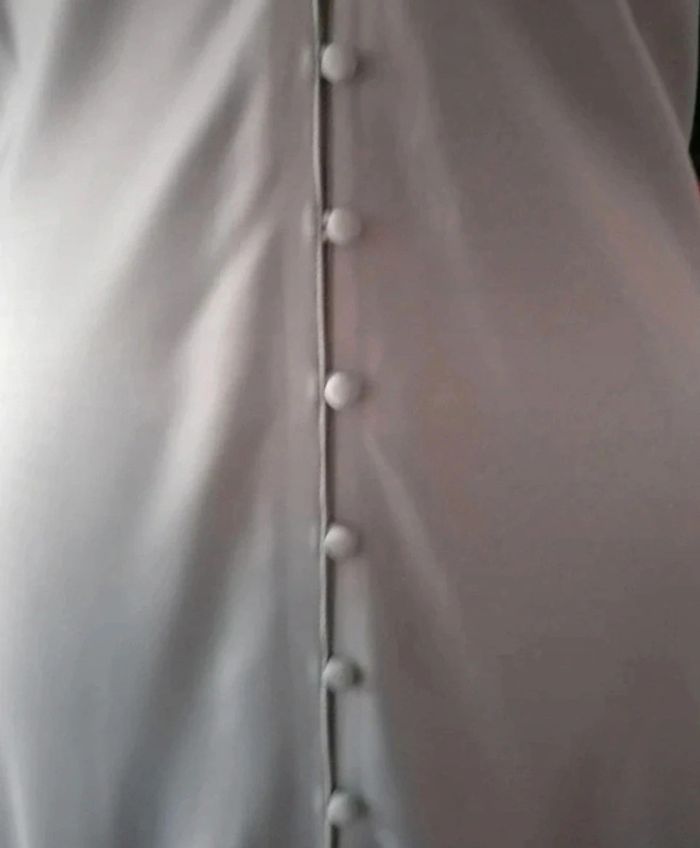 Robe longue - nuisette retro satin Etam taille M - photo numéro 5