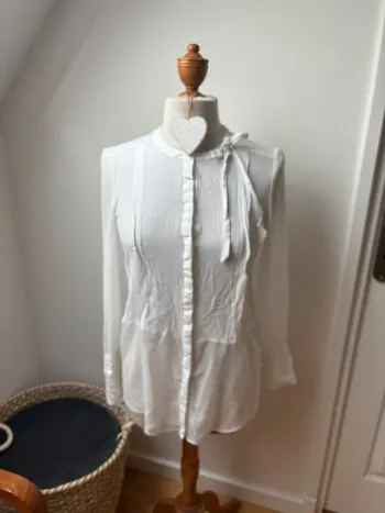 🤍 Blouse blanche Claudie Pierlot – T38
