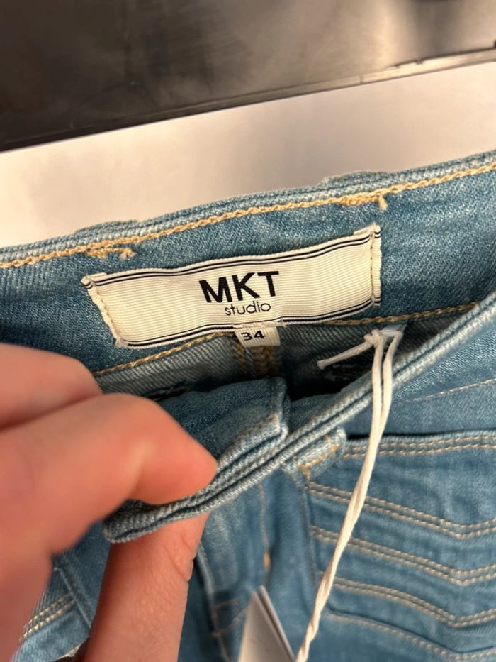 Jupe en jean MKT Studio 34 / XS neuve - photo numéro 3