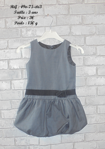 Robe 3 ans (49v-75-ct3)