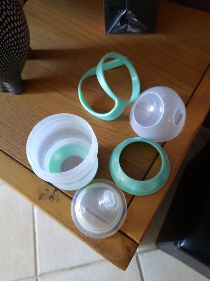 Tasse d'apprentissage avec tétine bébé - photo numéro 3