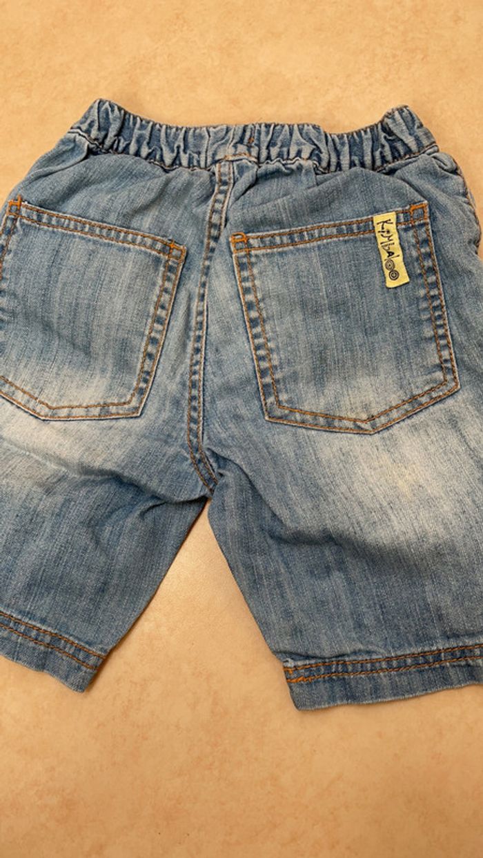 Short garçon jean kimbaloo 3 ans - photo numéro 4
