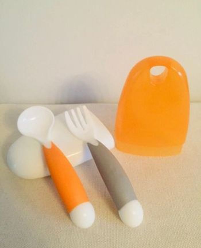 Set couvert de voyage bébé confort avec étui de transport neuf - photo numéro 7