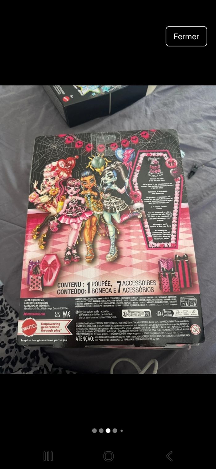 Monster high cleo g3 scary sweet birthday - photo numéro 3