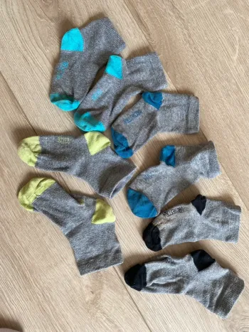 Lot de 4 paires de chaussettes grises Orchestra Taille 24/26