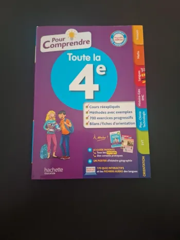Cahier d'Anne 4 ème