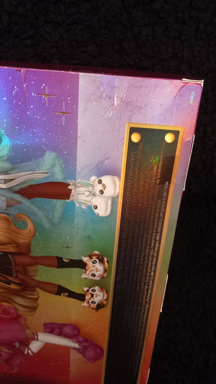 Poupée rainbow high édition spéciale Slumber Party Marisa Golding - photo numéro 7