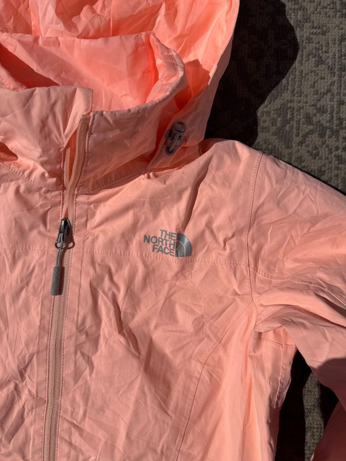 Veste coupe-vent The North Face rose saumon XS femme - photo numéro 4
