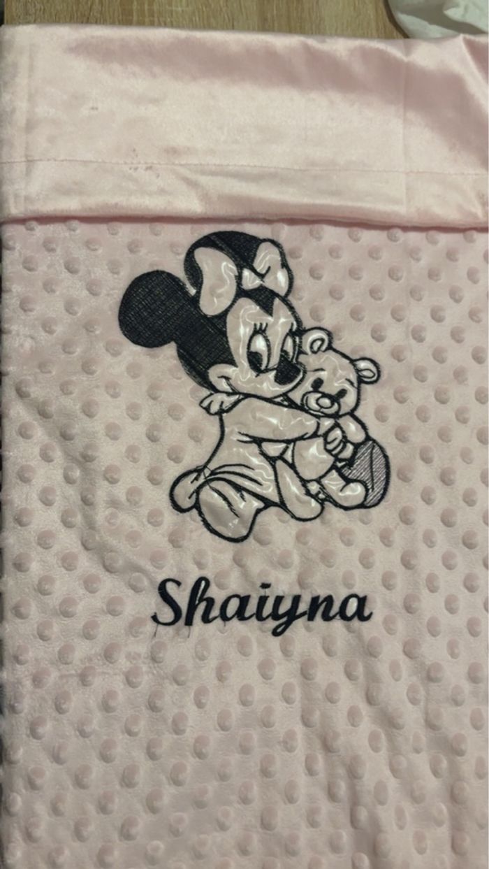 Couette bébé rose souris - photo numéro 4