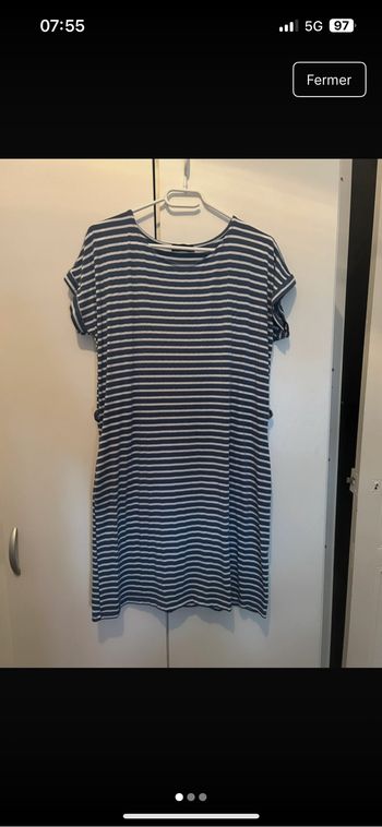 Robe à rayure