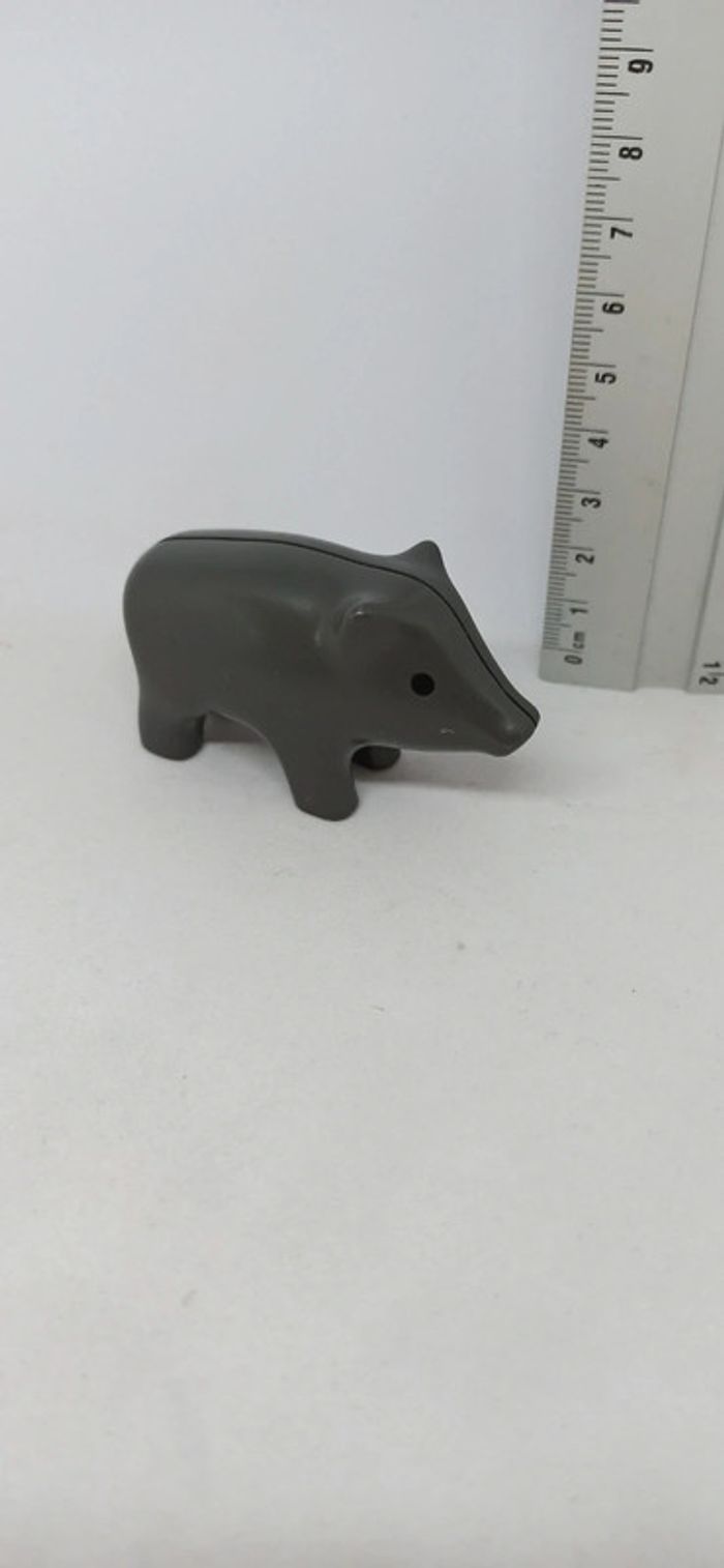 Sanglier gris playmobil 123