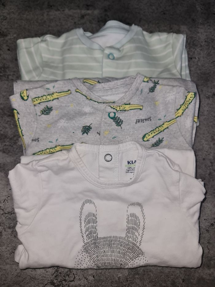 Lot pyjamas 3 mois - 62 cm