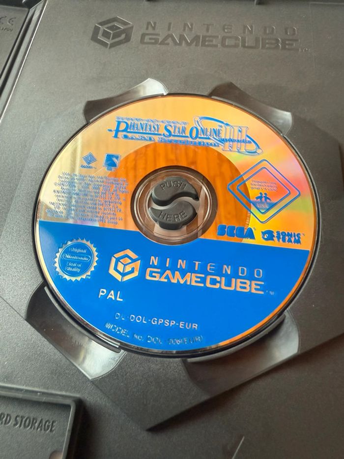 Rare ! phantasy star online III 3 sur Nintendo gamecube avec carte mémoire - photo numéro 6