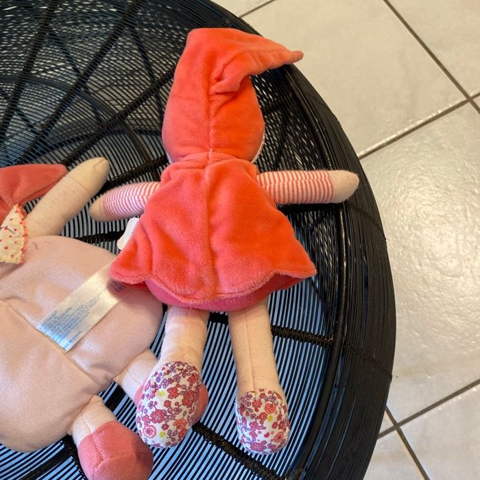 2 poupées corolle tissus façon doudou - photo numéro 4
