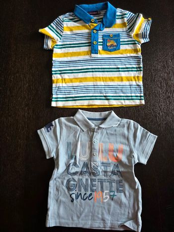 Lot de 2 polos en 24 mois