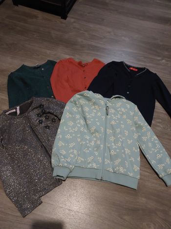 Lot gilets fille
