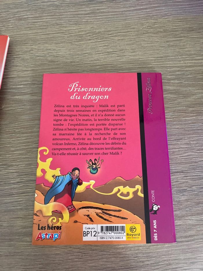 Lot de 3 livres princesse zelina - photo numéro 2