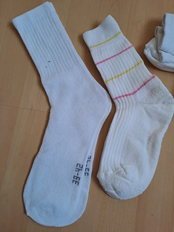 Lot de 5 Paires de Chaussettes Type Tennis - Neuves - photo numéro 2