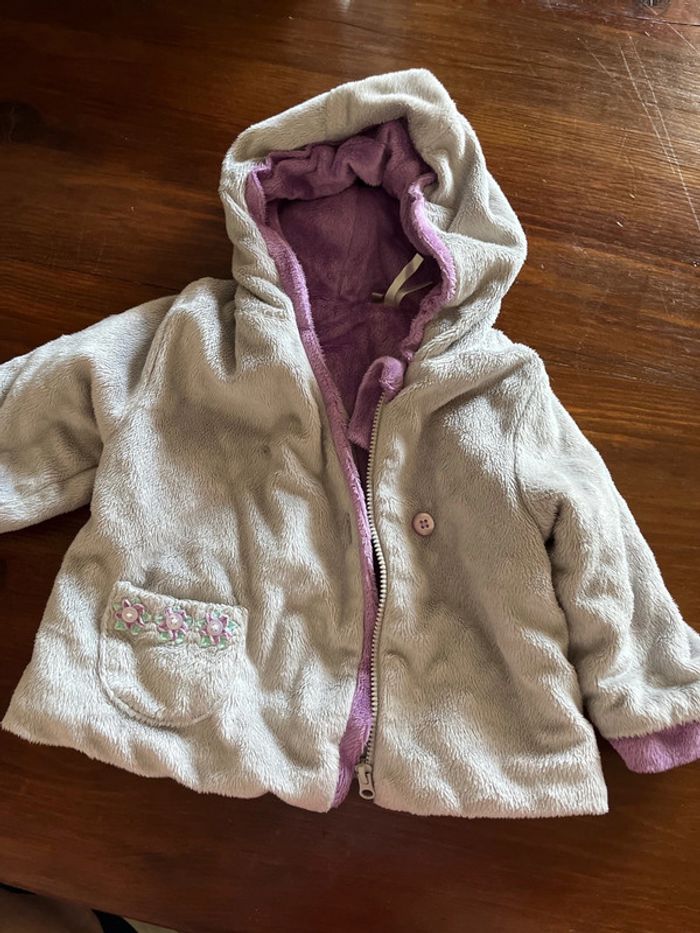 Veste chaude douce 3 mois