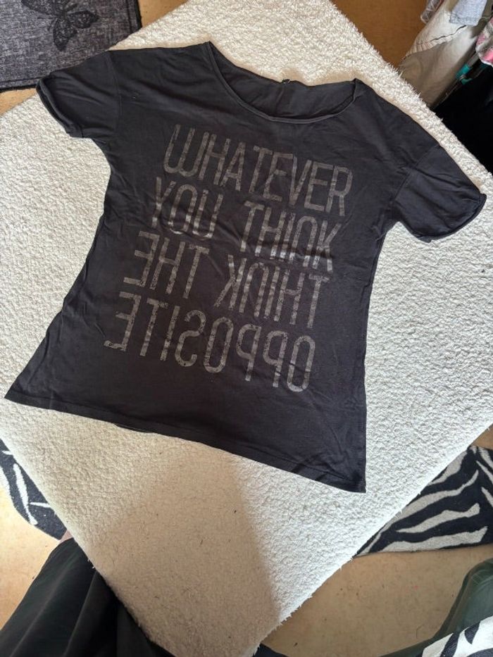T-shirt noir