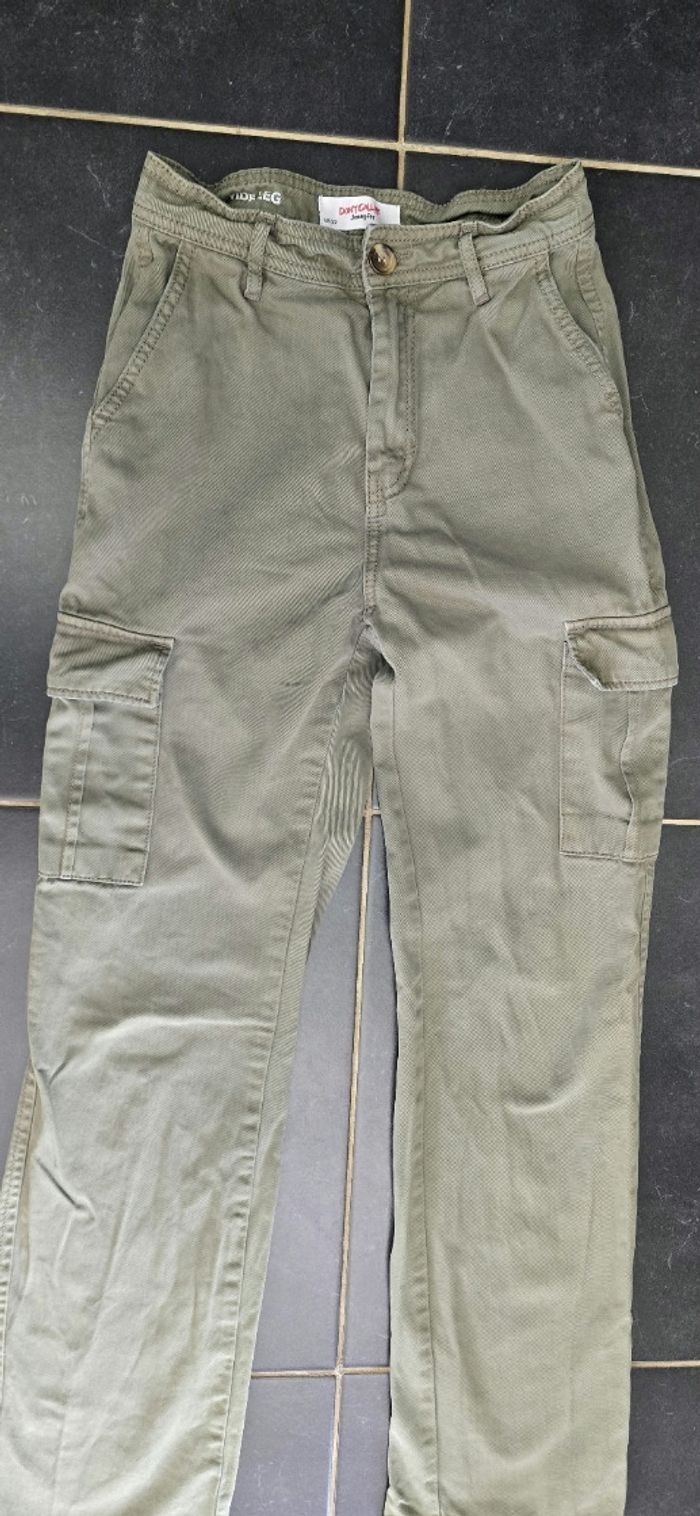 Jean baggy jennyfer taille 32 kaki tbe - photo numéro 2