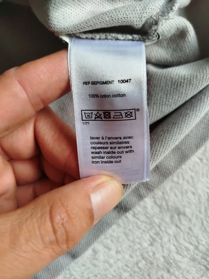 Polo homme gris perle Celio taille XL - photo numéro 4