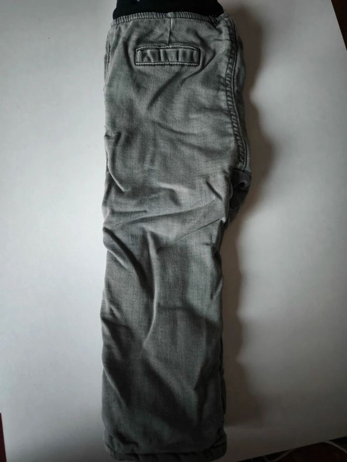 Pantalon gris moutonné - photo numéro 4
