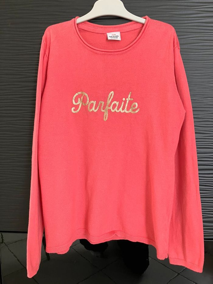 Pull rose Tape a l’œil 12 ans