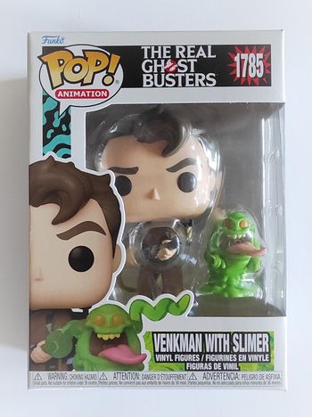 Funko POP Venkman & Slimer #1785 - The Real Ghosbusters - Figurine Vinyle