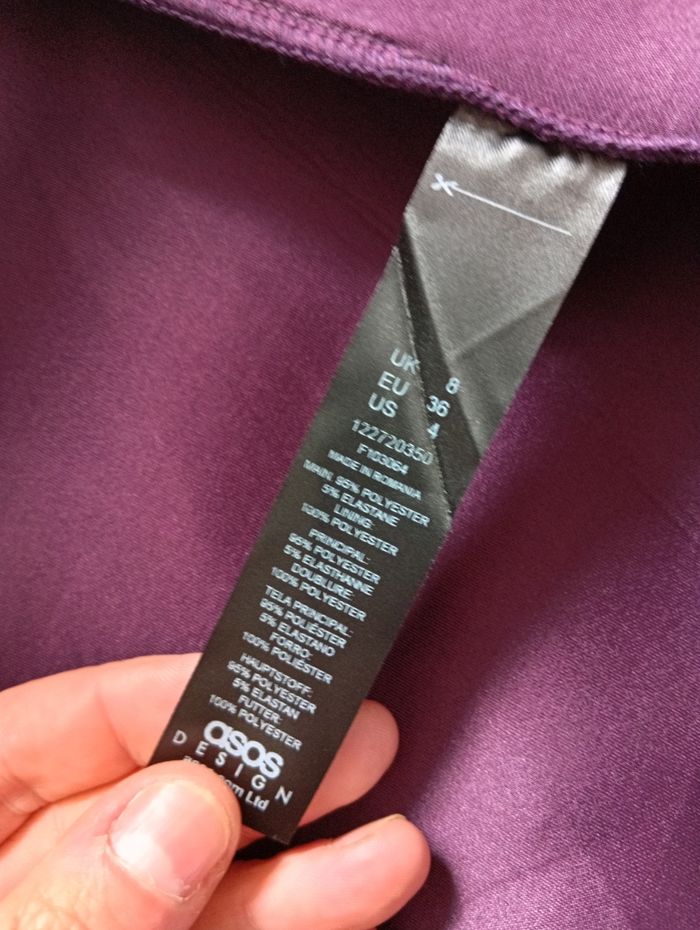 Robe de soirée/ mariage Asos design taille 36 - photo numéro 3