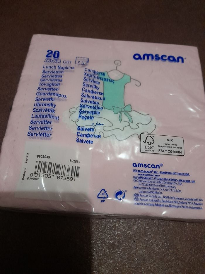 Lot de décos pour anniversaire danseuse - photo numéro 2