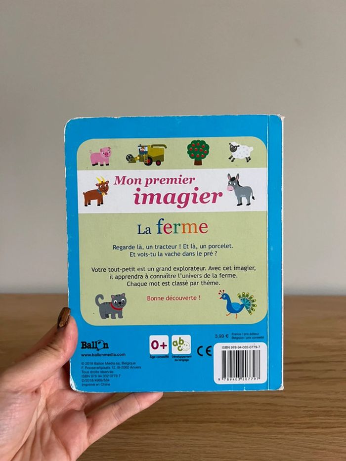 Livre Mon premier imagier - La ferme - photo numéro 4