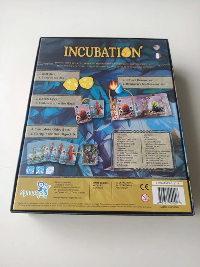 Jeu de société incubation (édition synapses games) - photo numéro 7