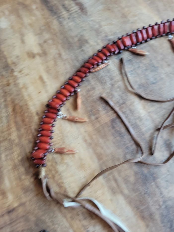 Lot collier thème nature perle et pendentif - photo numéro 3