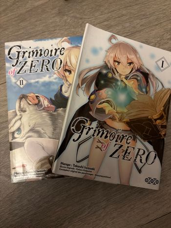 Lot Grimoire Zéro manga Tome 1 à 2 