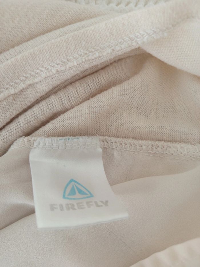 Pull fin beige crème avec voile blanc Firefly taille S - photo numéro 9