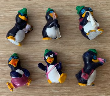Collection kinder pingouins