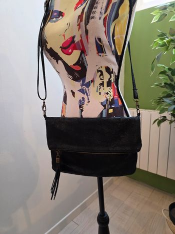 Sac à bandoulière en cuir vintage