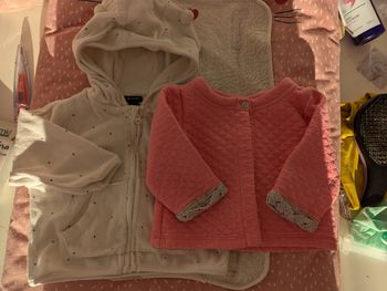 Veste +gilet fille ❤️