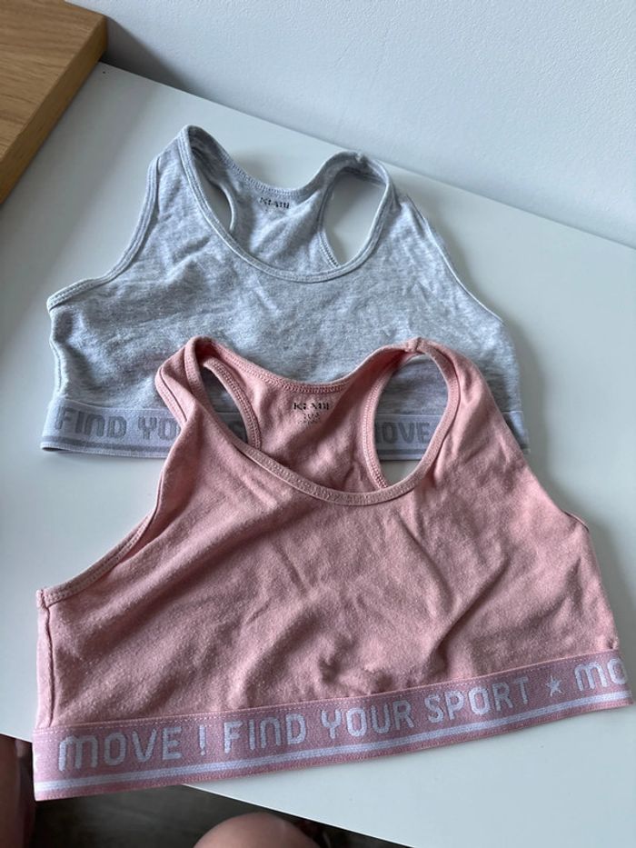 Lot de 2 brassières Kiabi