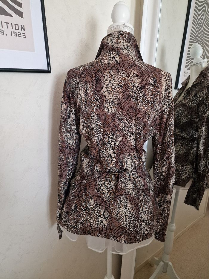 Chemise imprimé python Gaston Jaunet - photo numéro 3