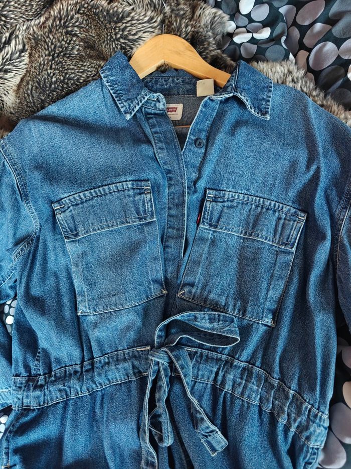 Robe en jeans Levi's avec ceinture intégrée - photo numéro 3