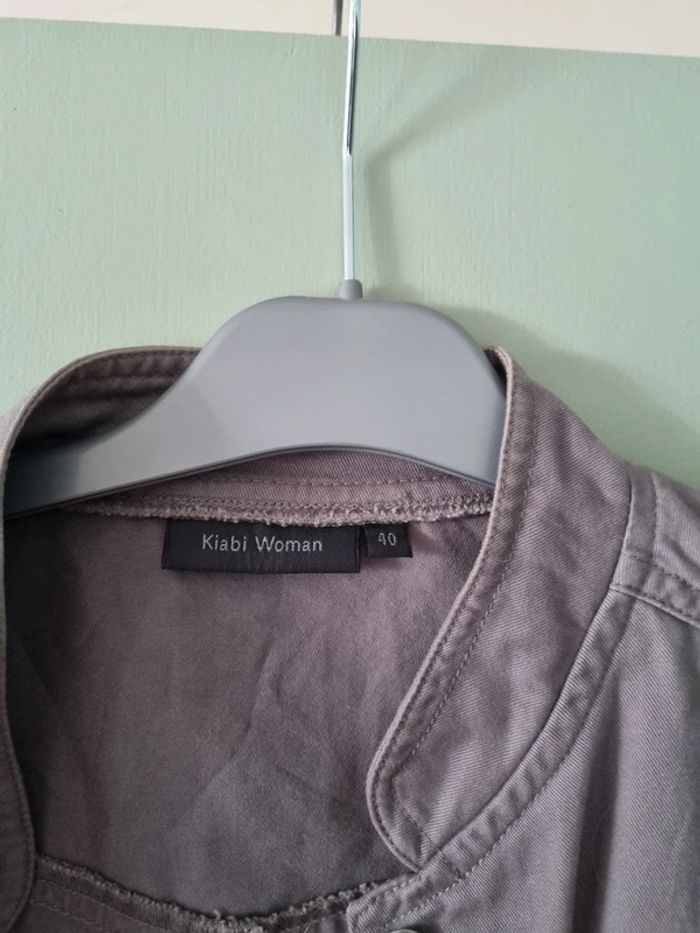 Veste grise - photo numéro 3