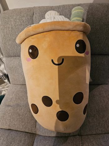 Peluche geante bubble tea