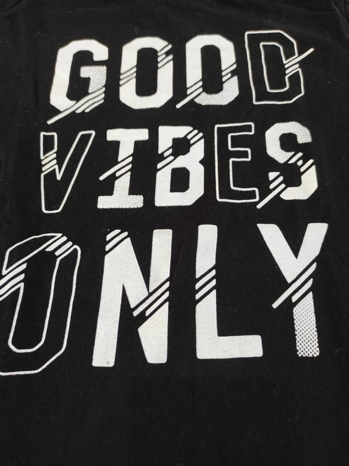 T-shirt noir manches longues 12 ans kiabi - photo numéro 2