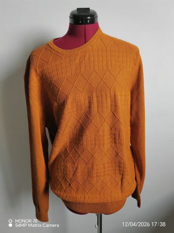 Pull col rond en coton