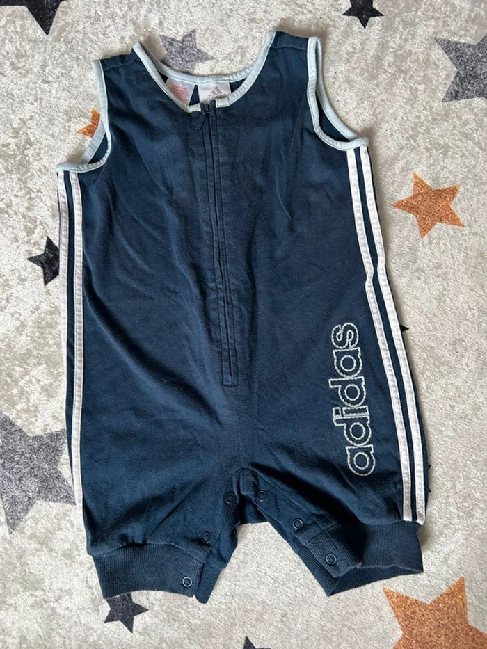 Combishort sans manche Adidas 9/12 mois