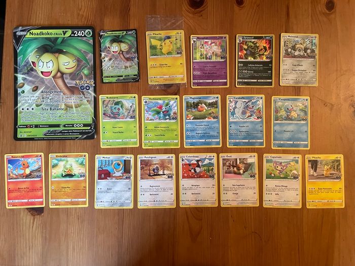 Cartes Pokémon Go