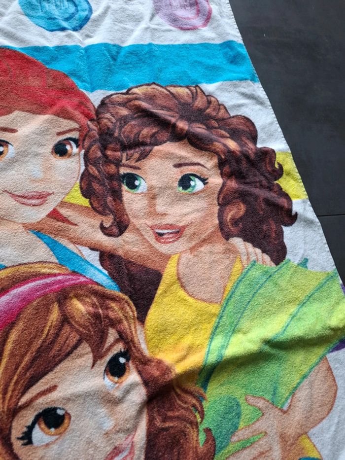 Serviette de plage lego friends 70 × 140 cm neuve - photo numéro 4