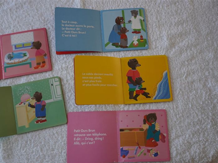 Lot de 5 livres "Petit Ours brun" pour petits enfants - photo numéro 6
